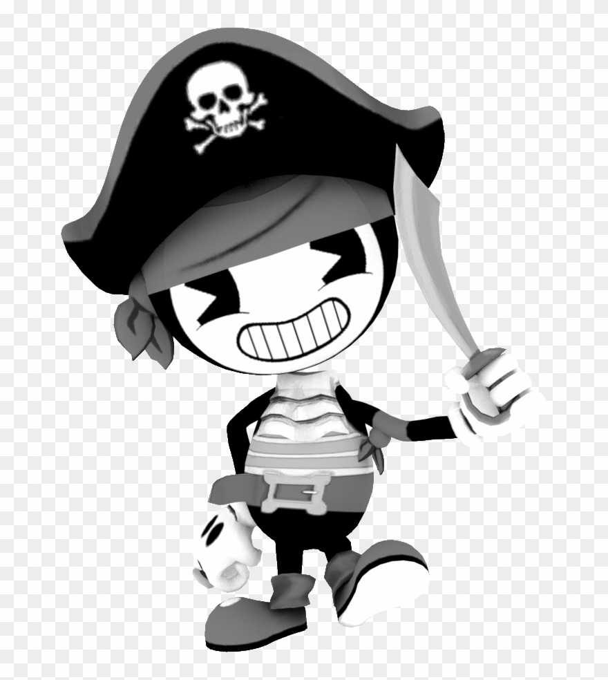 Pirate Bendy Clipart