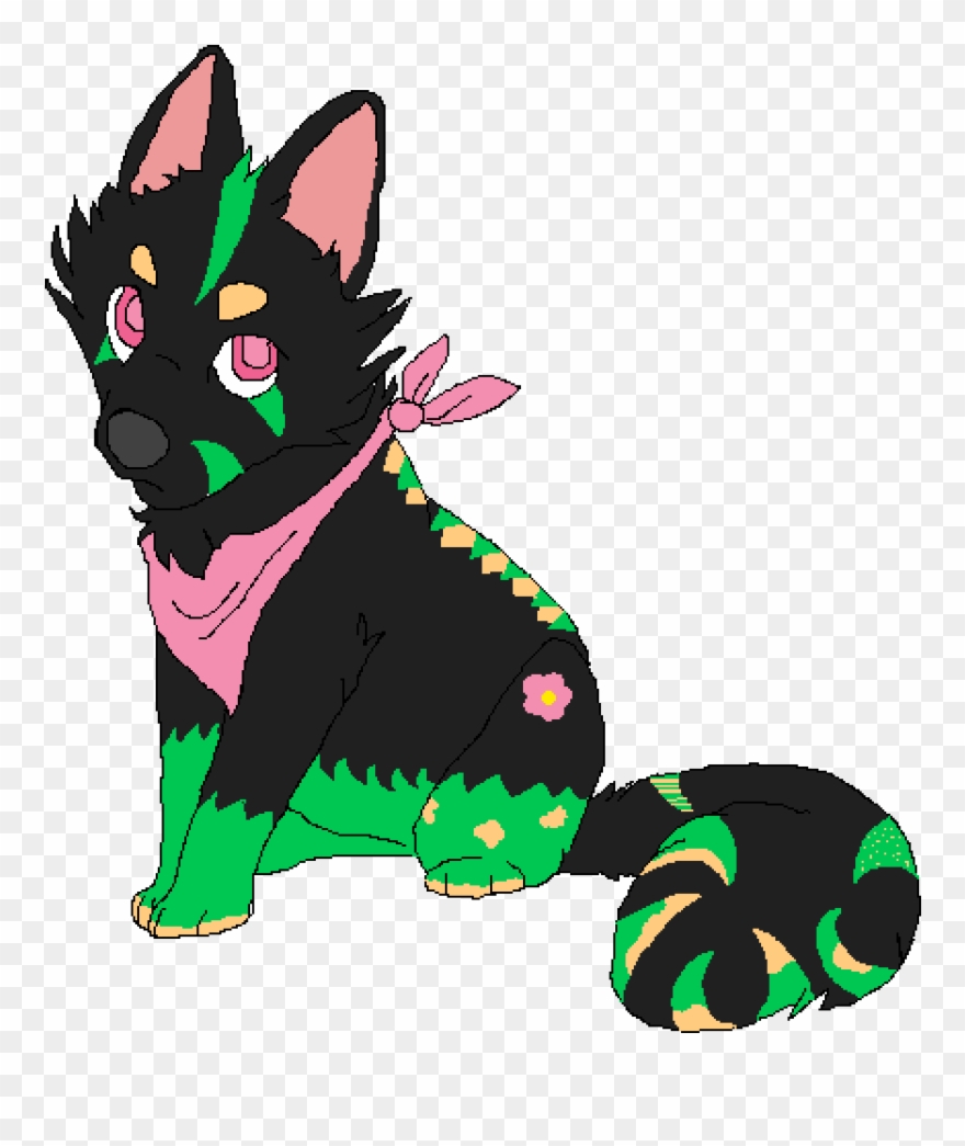 Another Wolf Oc His Name Is Cubby Clipart