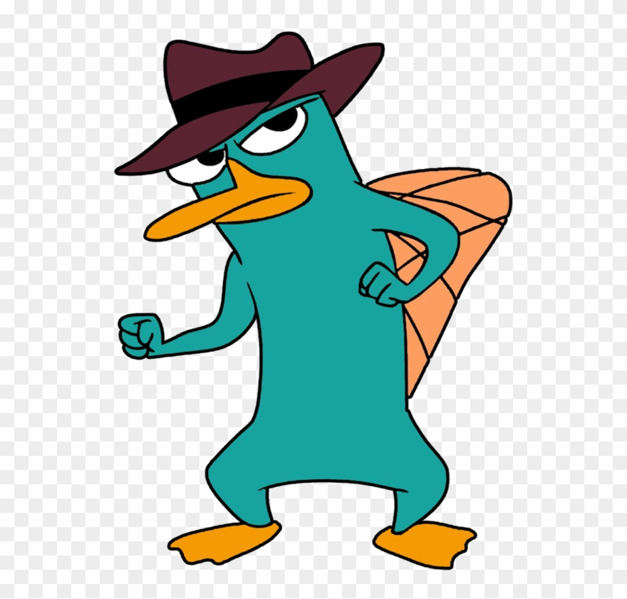 Jones As Perry Platypus Clipart