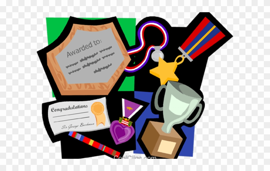 Award Clipart Awarded - Png Download