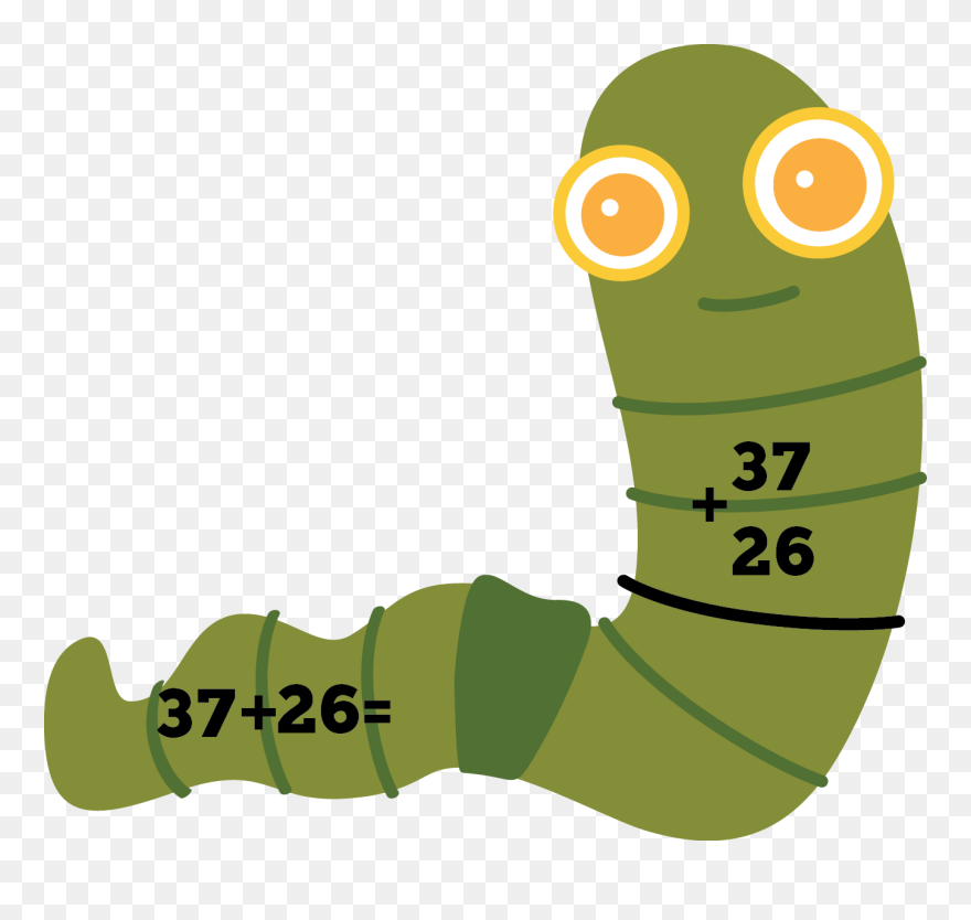 Emmy Equating Earthworm Here Clipart