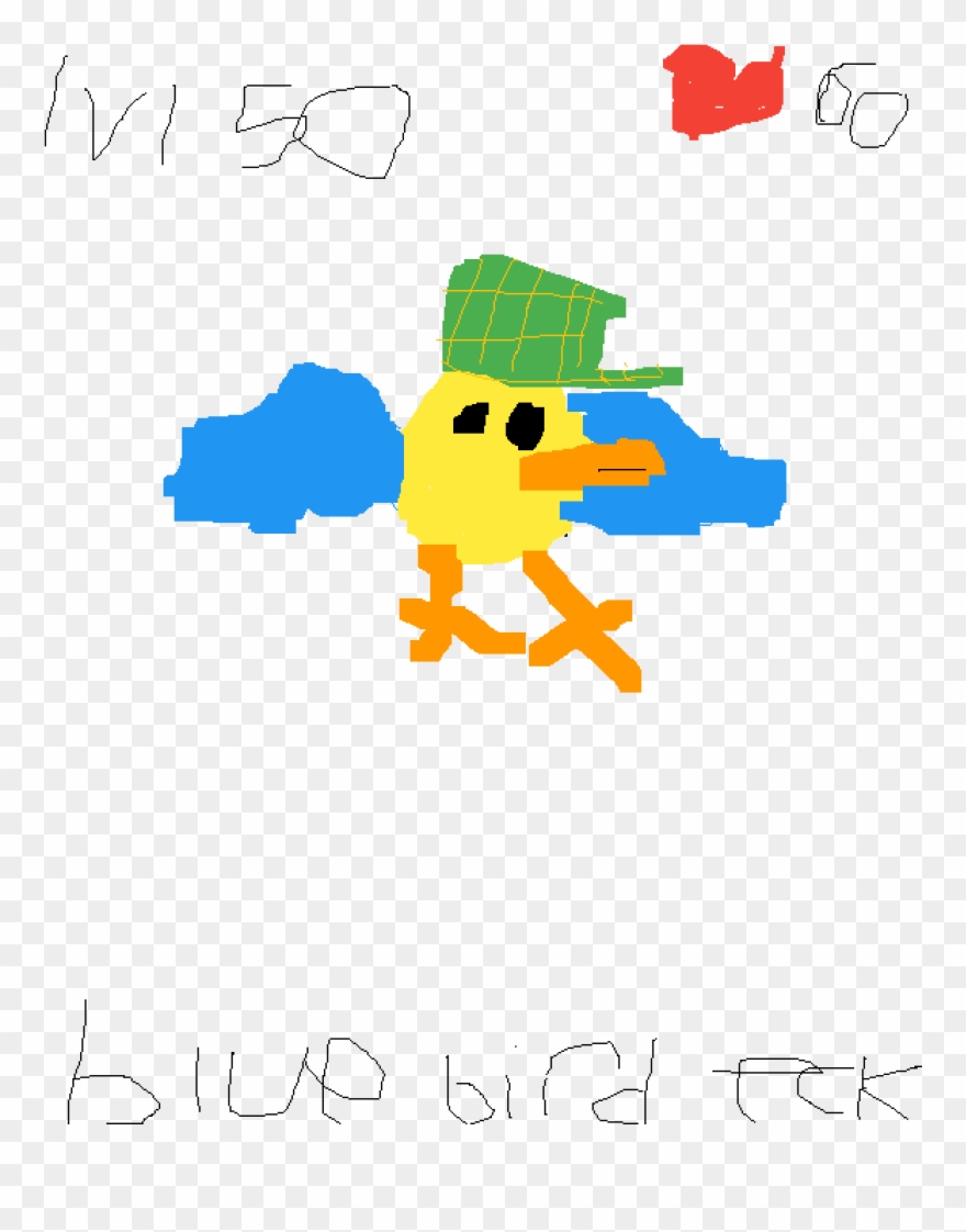 Blue Bird Eck Eck Cards Clipart