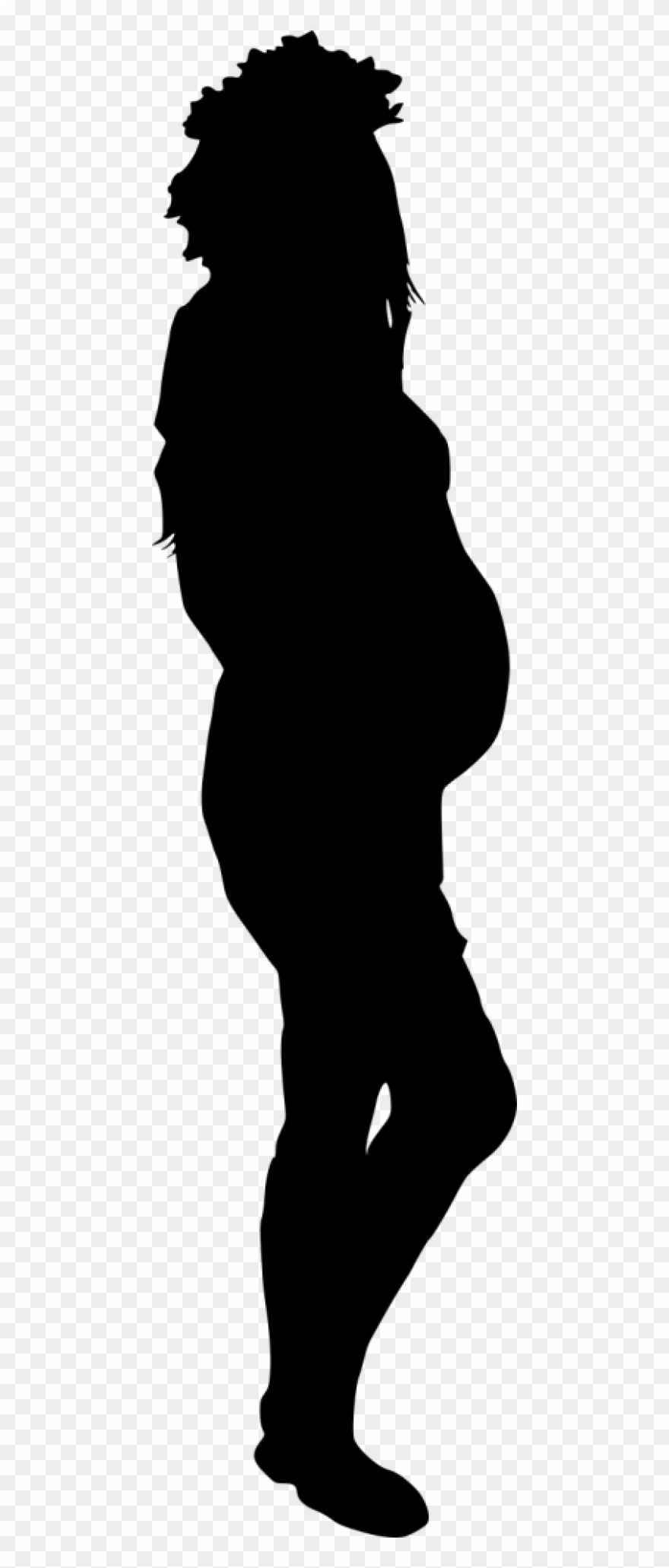 Free Png Pregnant Woman Silhouette Png Clipart
