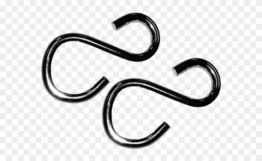 Large S-hook Clipart