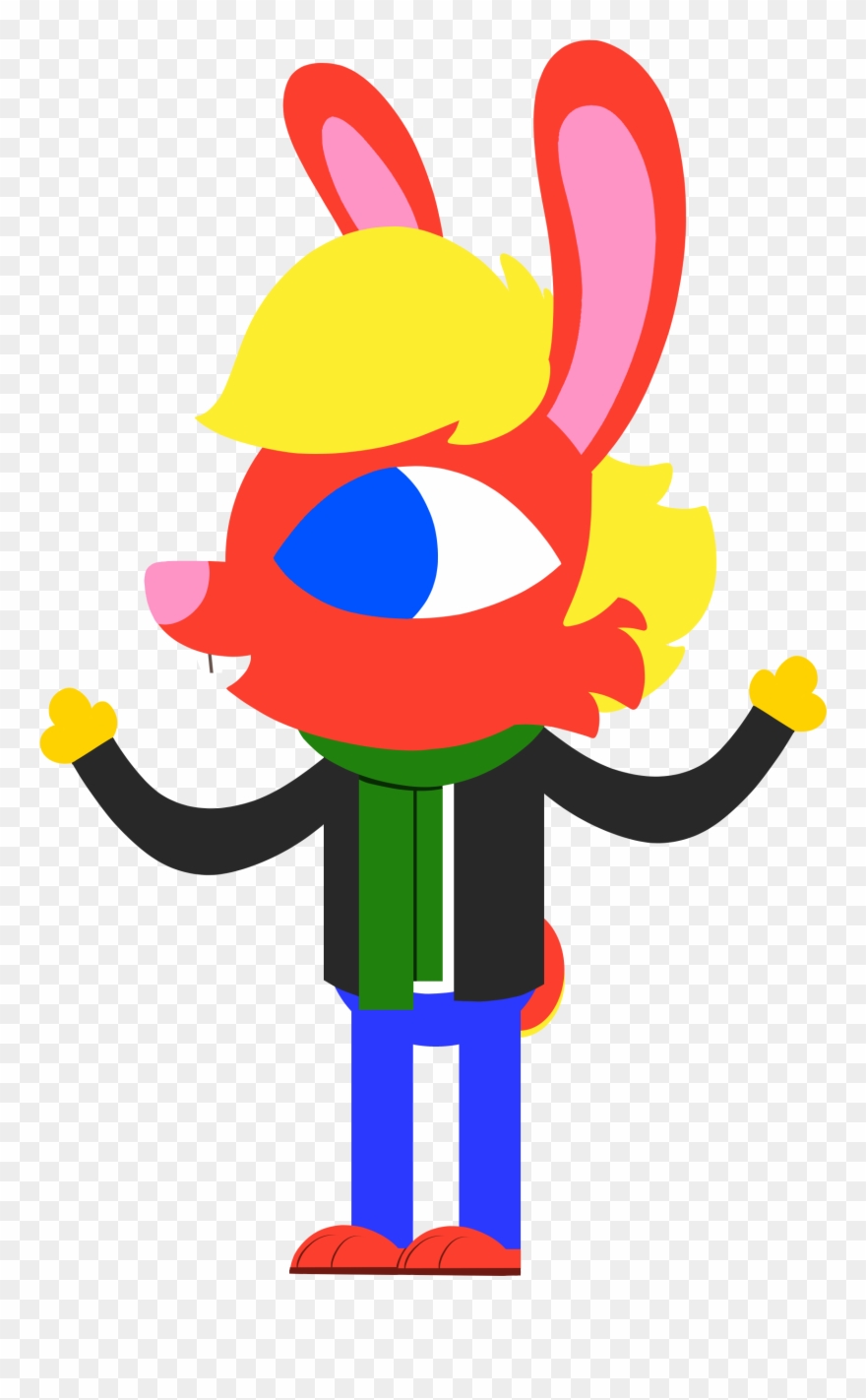 Rabbit Kyle In Night Of The Woods Clipart