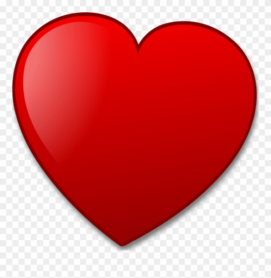 Free Png Download Illustration Of A Red Heart Pv Clipart Transparent Png