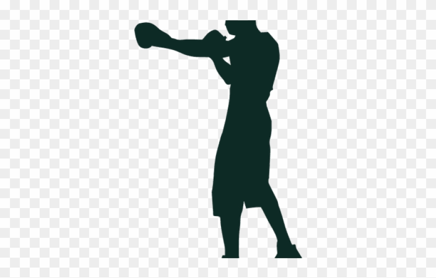 Boxer Clipart Shadow Boxing - Png Download