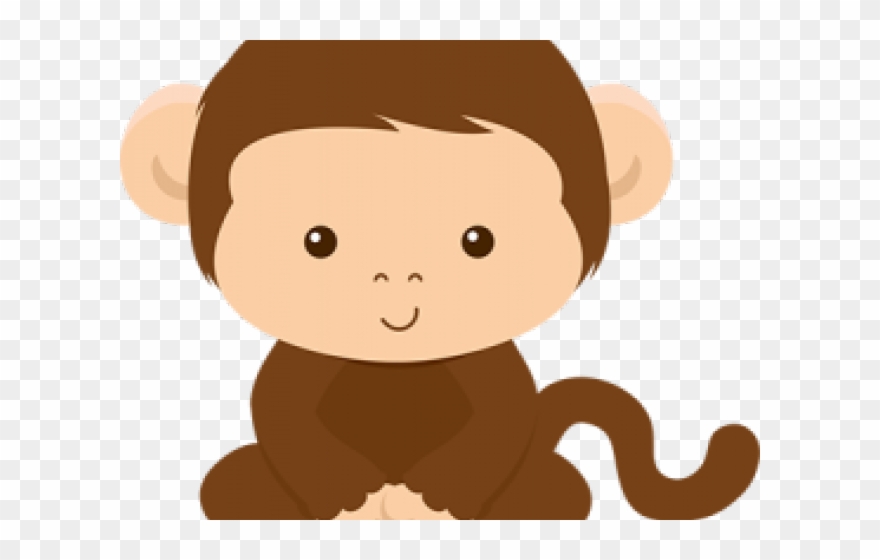 Monkey Clipart Safari - Png Download