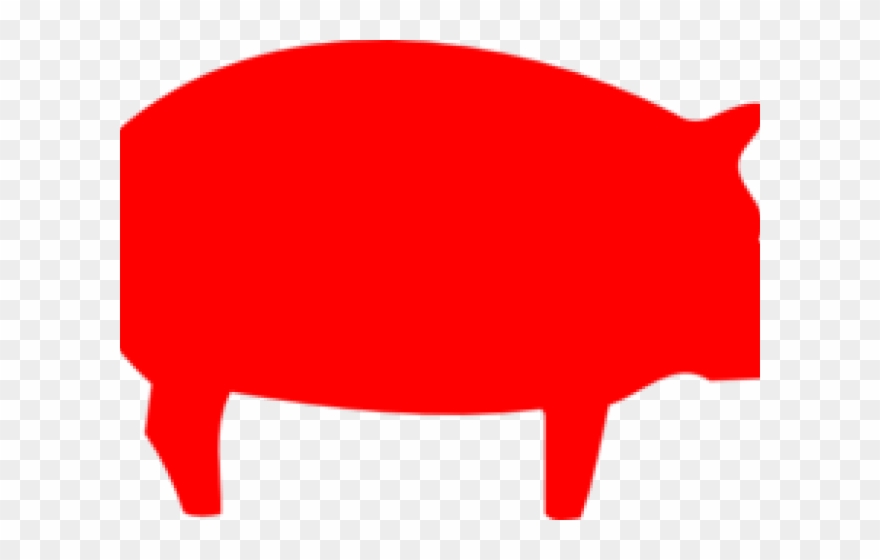 Pig Clipart Outline - Png Download