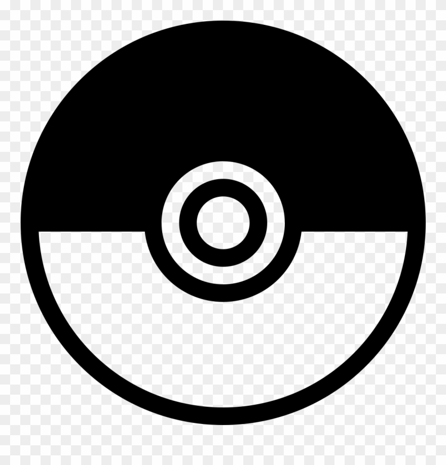 Pokeball Clipart Black And White - Png Download