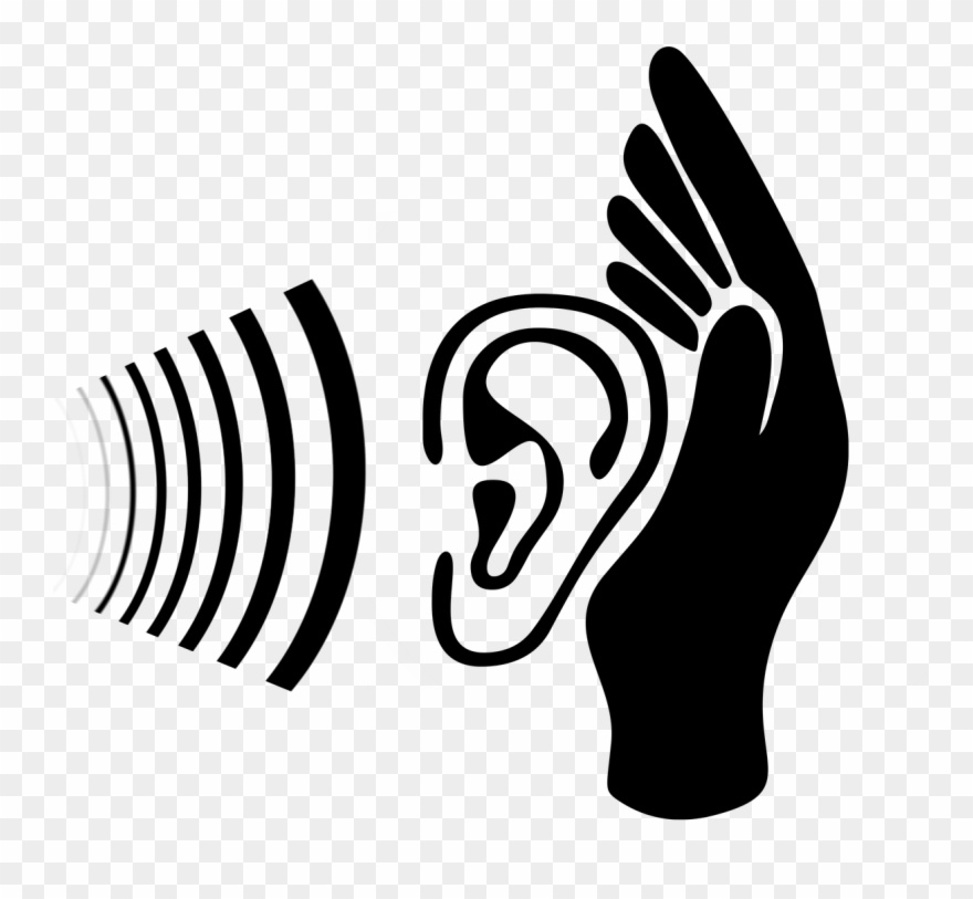 Ears Listening Visual Clipart
