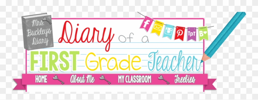 Diary Of A First Grade Teacher Clipart
