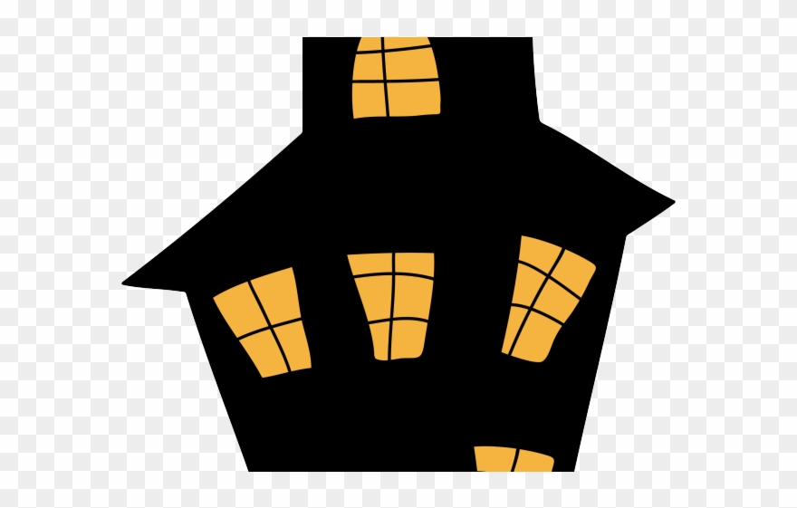 Building Clipart Halloween - Png Download