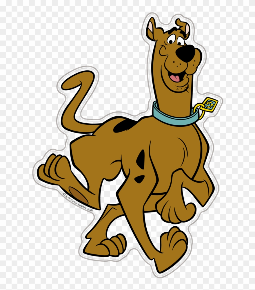 Scooby Doo Clipart Black And White - Png Download