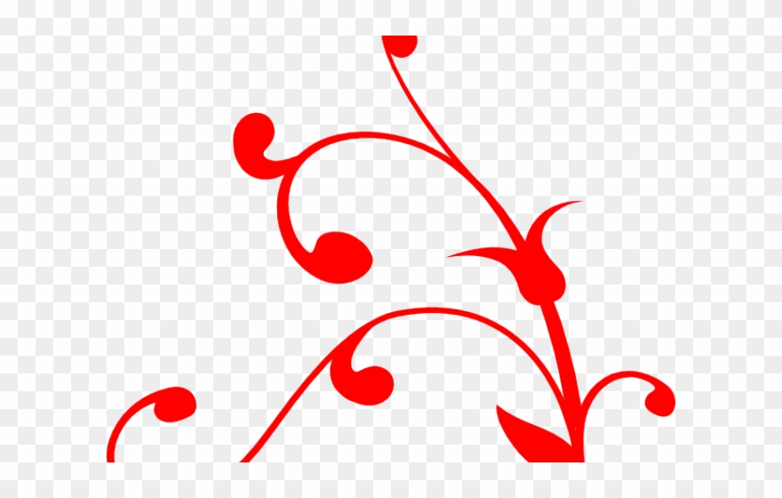 Swirls Clipart Black And White - Png Download