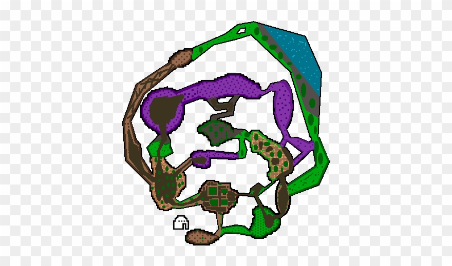 Primeval Coastline Map By Nrex117 Clipart