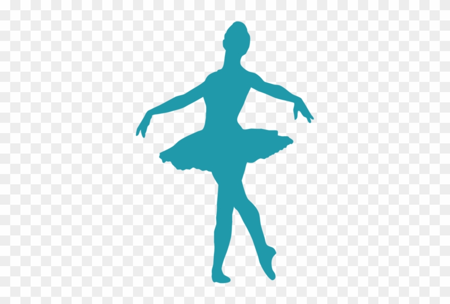 Transparent Dancer Ballerina Clipart
