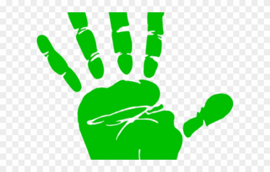 Handprint Clipart Preschool - Png Download