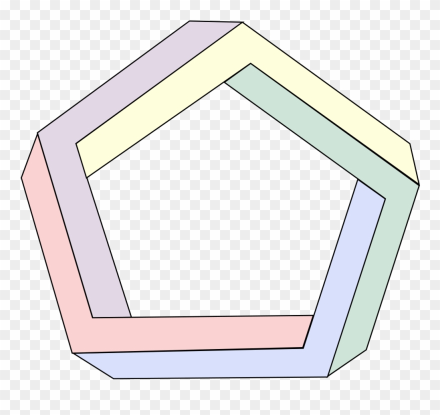 Penrose Triangle, Pentagon, Tattoos, Connection, Tatuajes, Clipart