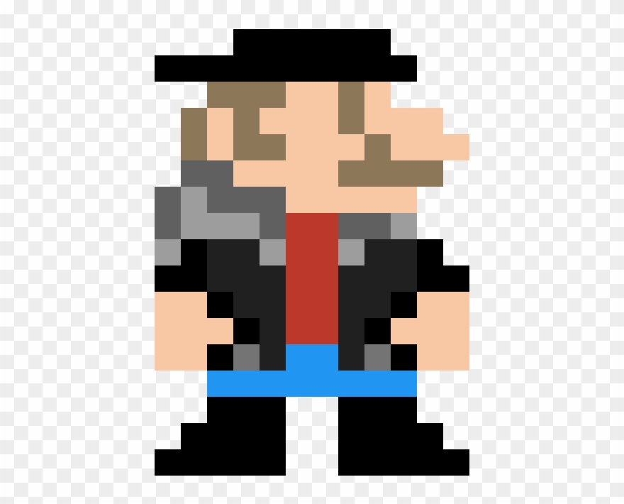 Punk Mario Clipart