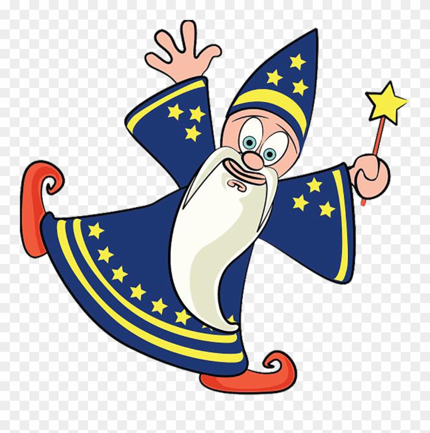 Wizard Clip Transparent Background - Png Download
