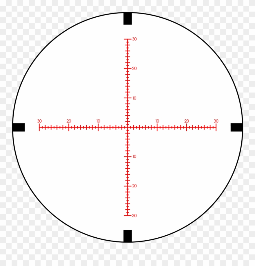 Rifle Scope Crosshairs Png Clipart