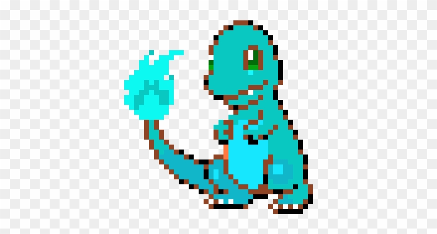 Blue Flame Charmander Clipart