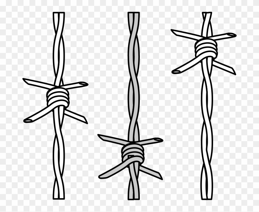 Barbwire Design Clipart