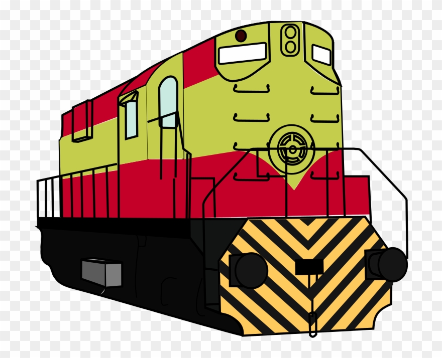 Alco Rsd 16 Locomotive Clipart