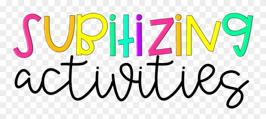 Subitizing Activities For Number Sense Clipart