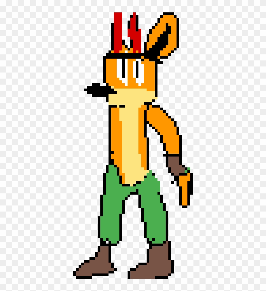 Fake Crash Sprite Clipart