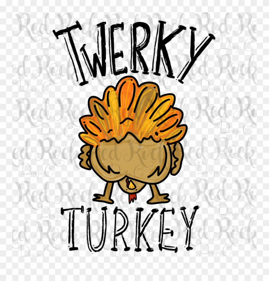 Twerky Turkey Clipart