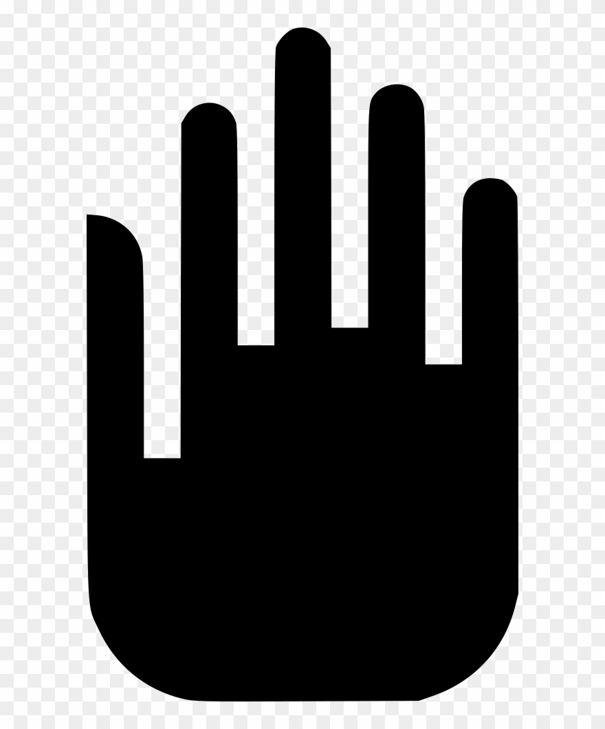 Hand Stop Comments Clipart