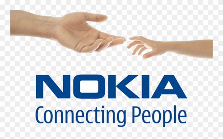 Nokia With Hands Connecting People Png Clipart