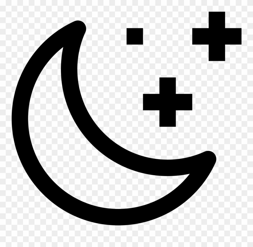 Crescent Clipart Small Moon - Png Download