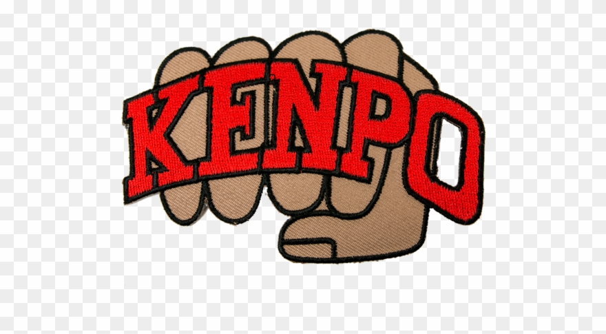1141 Kenpo Fist Patch Clipart
