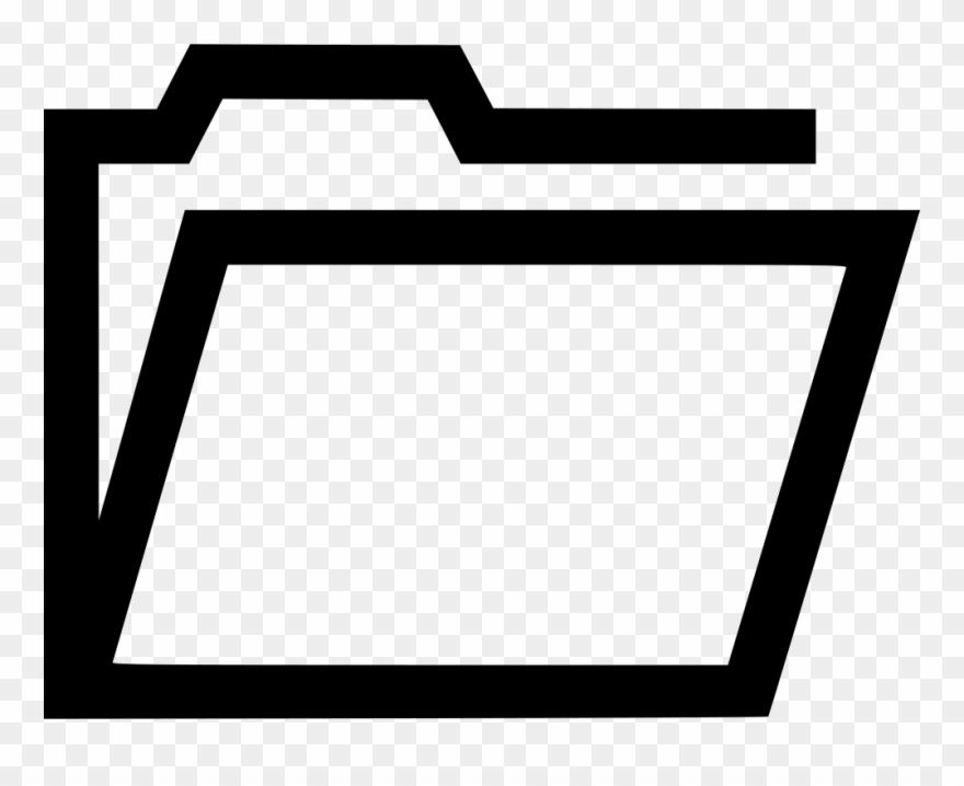 Online Home Open Files Folder Comments Clipart