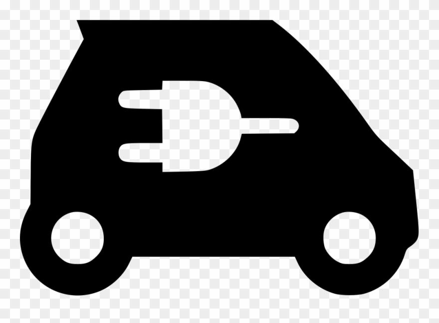 Smart Car With Electric Plug Comments Clipart