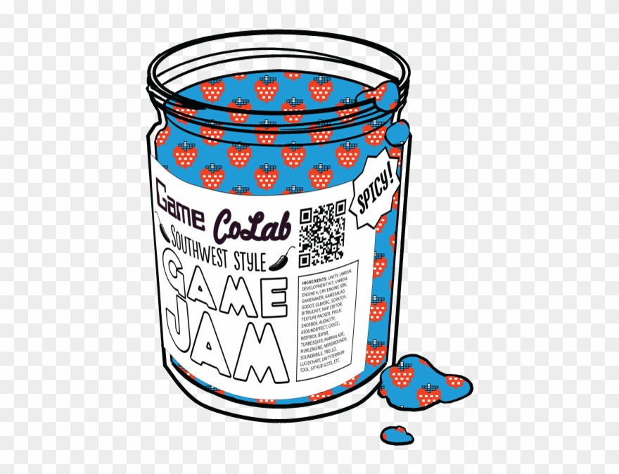 Two Game Colab Game Jam Tee Designs Designed By Moi Clipart