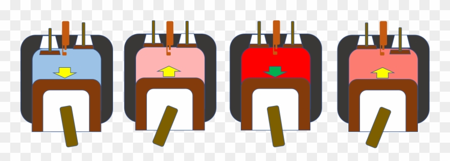 The Four Stroke Engine Clipart