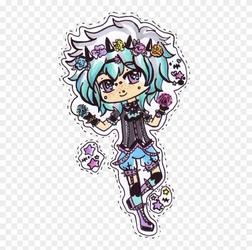 Pastel Anime Boy Clipart