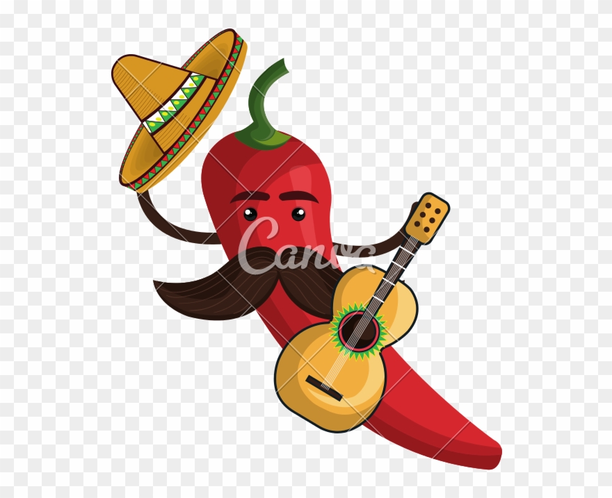 Pepper With Hat Icons Clipart