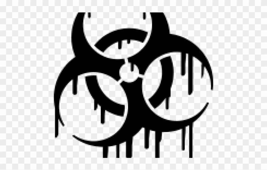 Biohazard Clipart Graffiti - Png Download