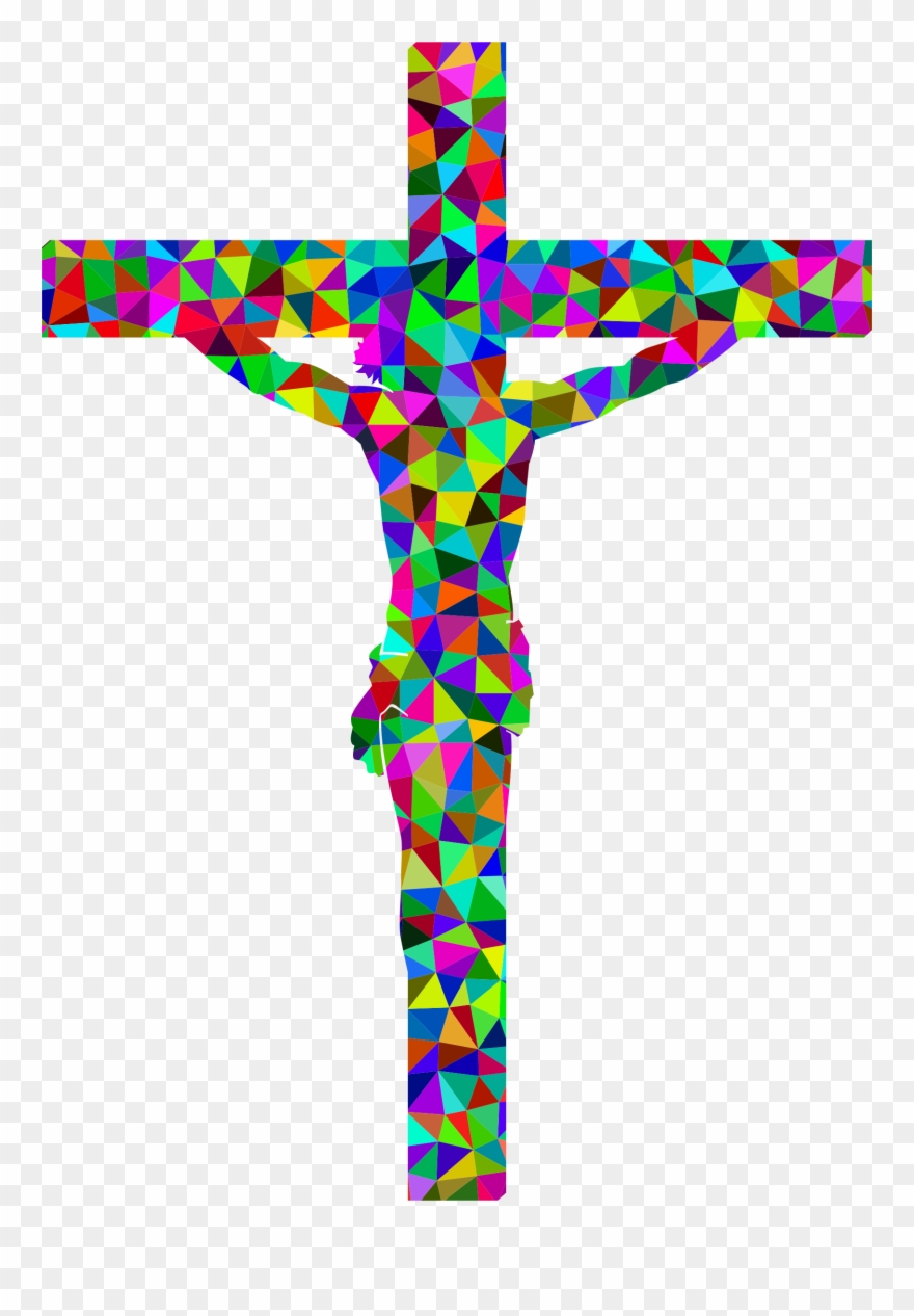 Crucifix Clipart Basic Cross - Png Download