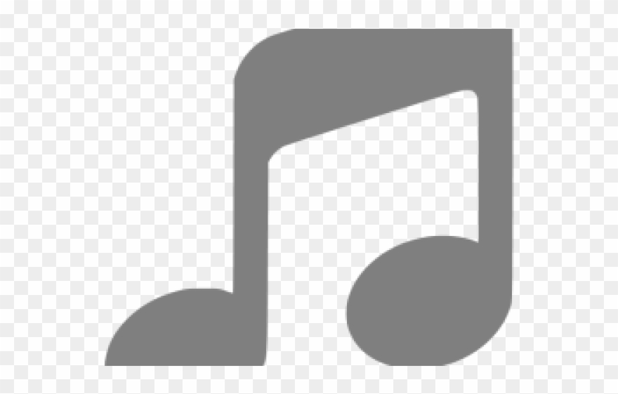 Music Icons Gray Clipart