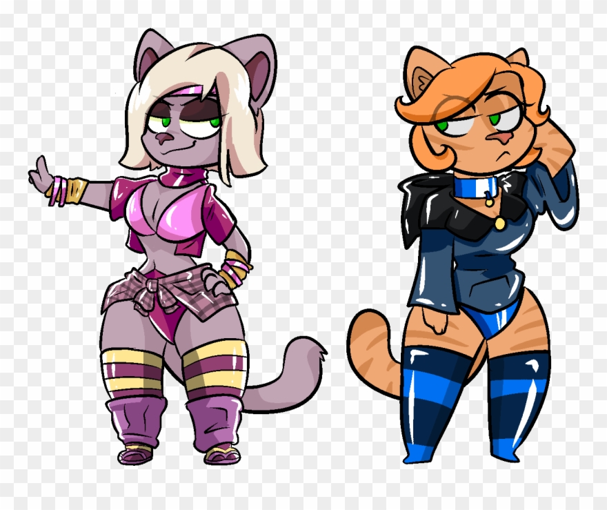 The Rubber Devils, Claire And Blaire Clipart