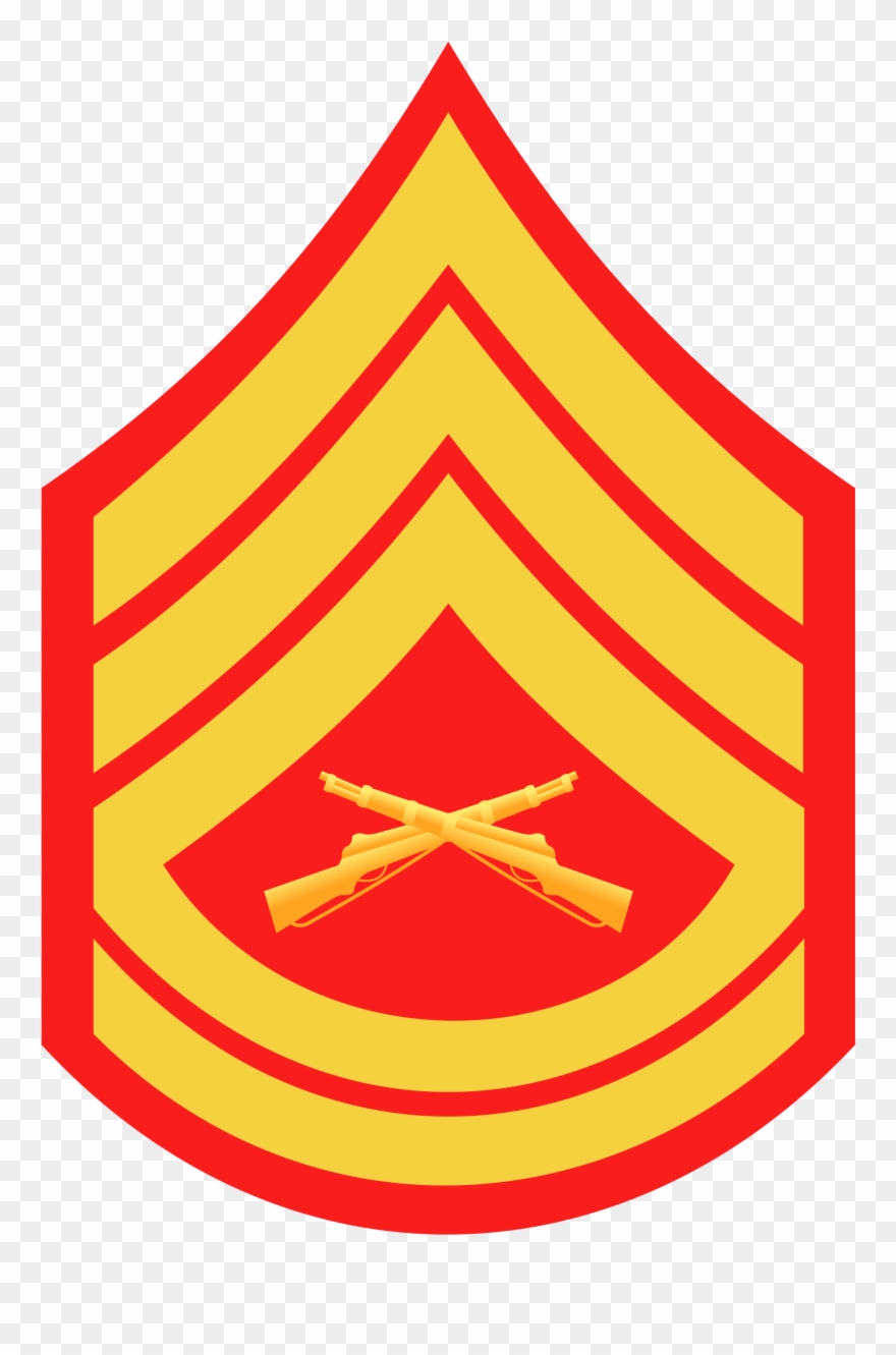 Us Marine E-7 Gunnery Sergeant Emblem Edible Icing Clipart