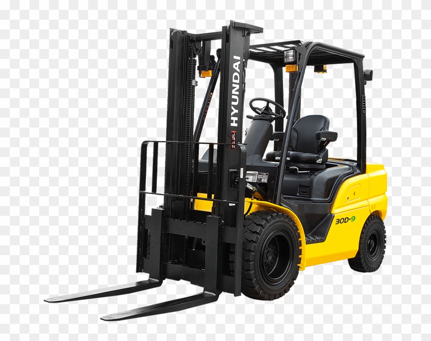 New Forklifts Clipart