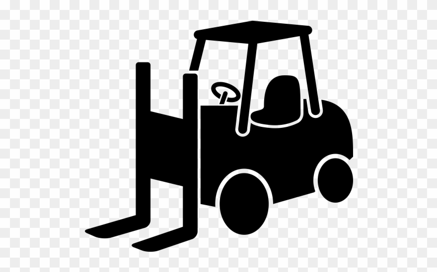 Forklift-1 Clipart