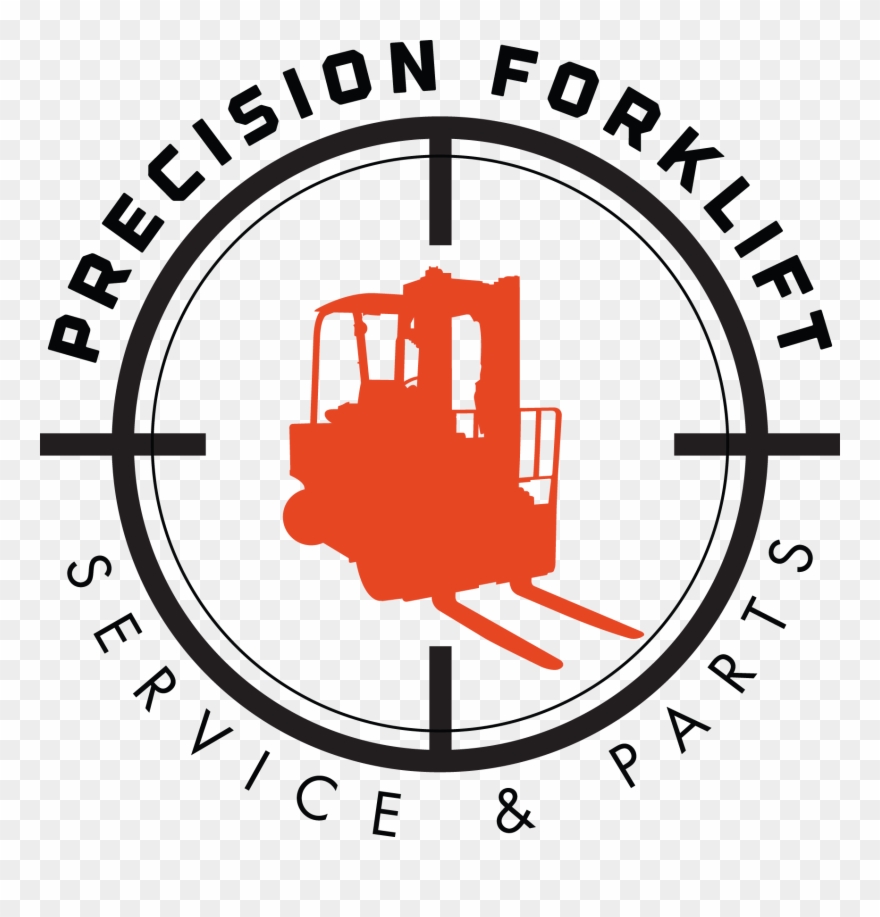 Precision Forklift Service And Parts Clipart